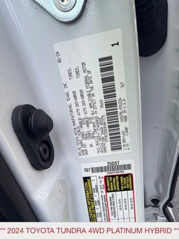 Used 2024 Toyota Tundra Platinum image 27