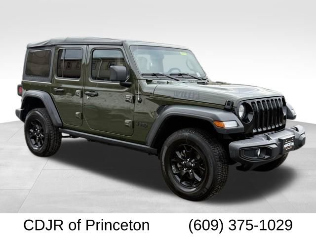Certified 2022 Jeep Wrangler Unlimited Sport image 1