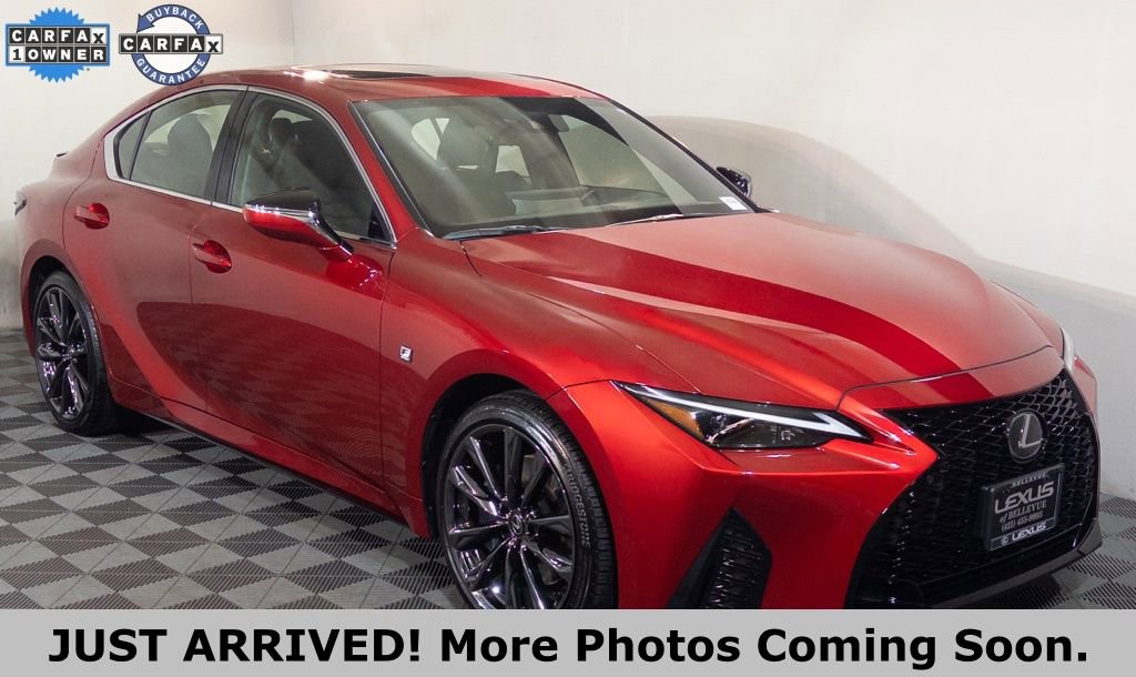Certified 2023 Lexus IS 350 F Sport w/ Memory Package