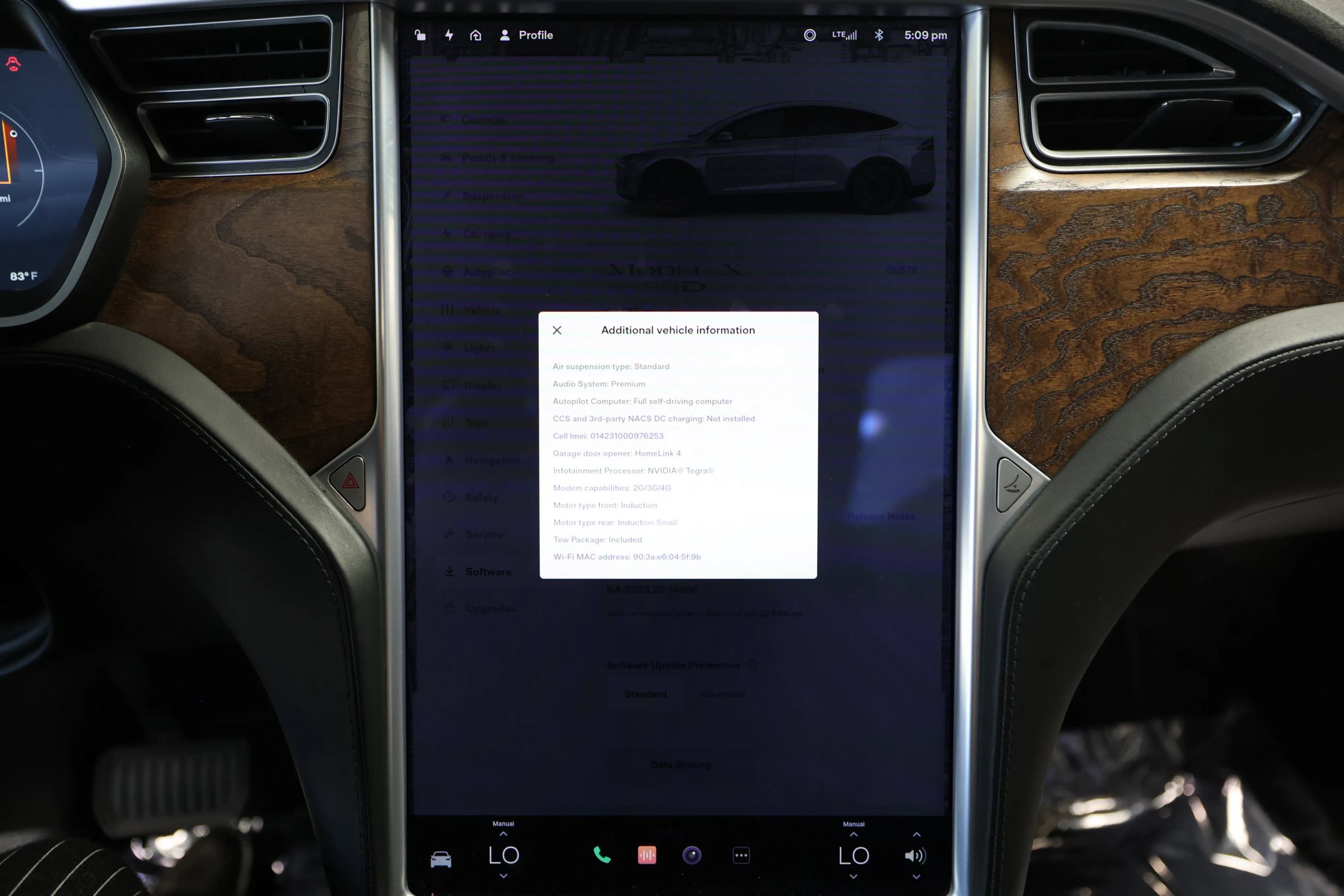 Used 2017 Tesla Model X 90D AWD/4WD image 56