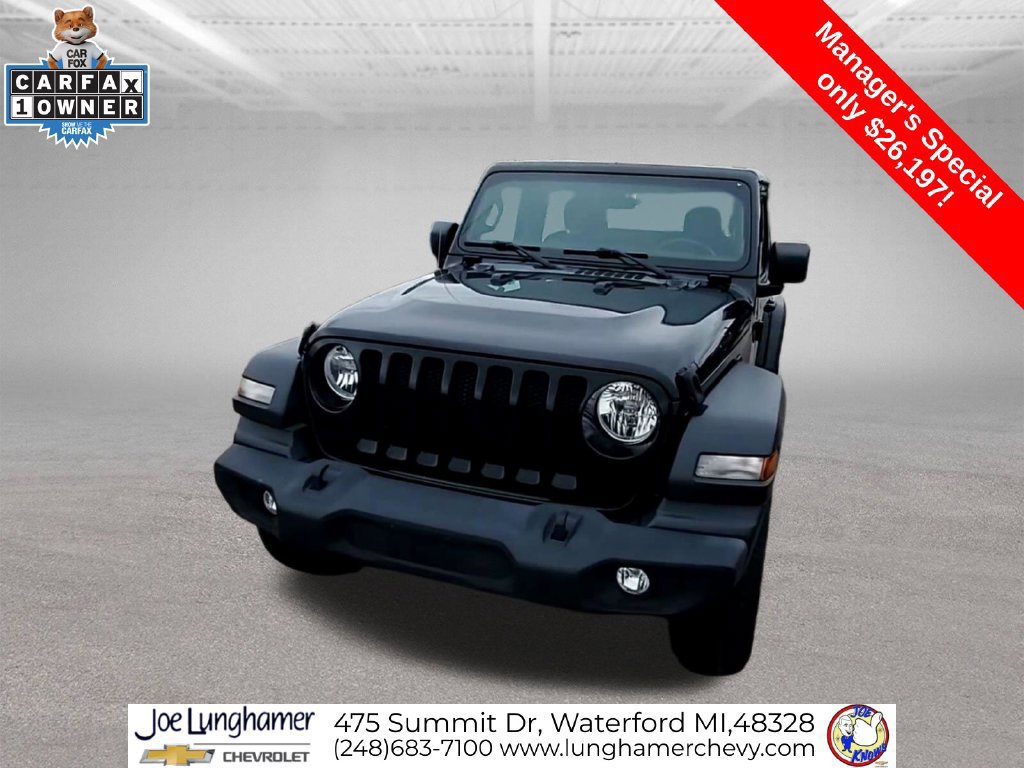 Used 2022 Jeep Wrangler Sport AWD/4WD image 3