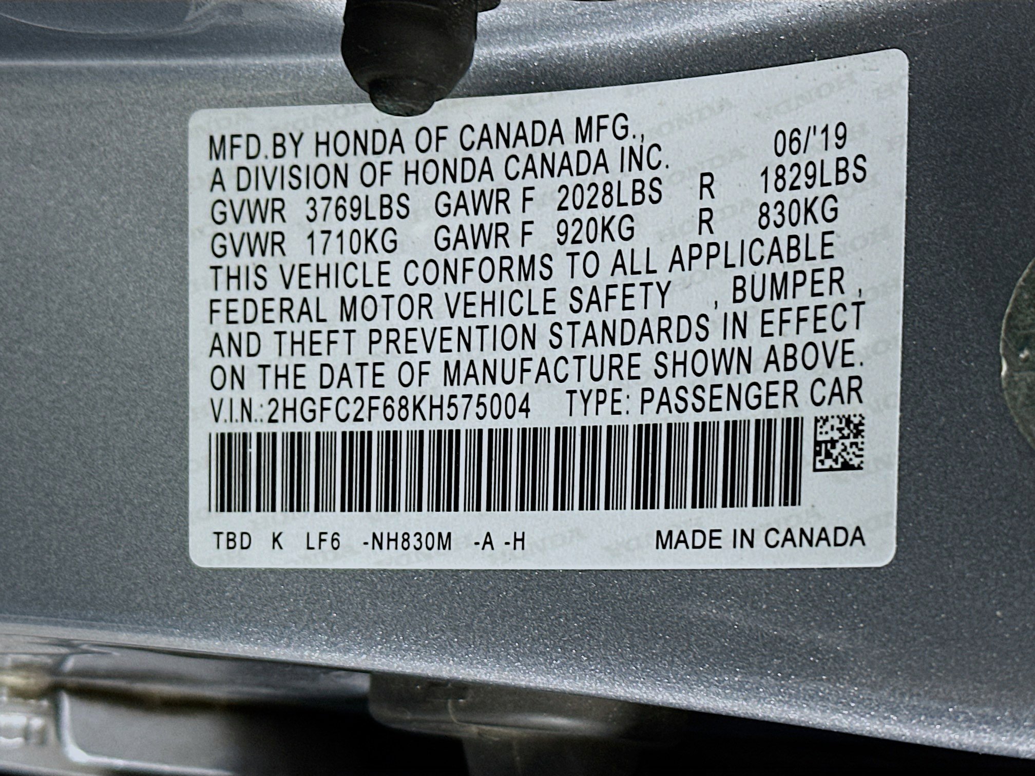 Used 2019 Honda Civic LX image 12