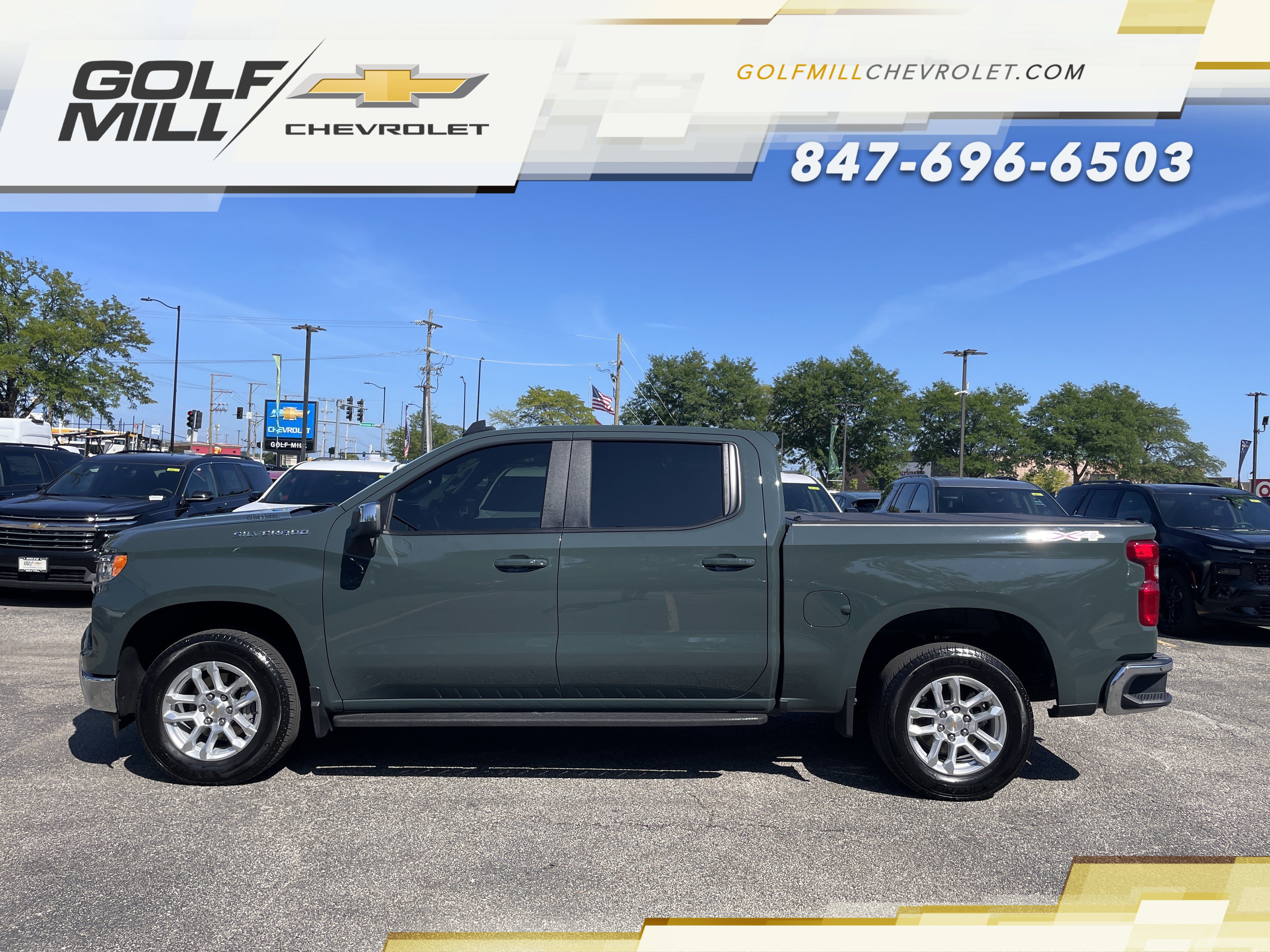 Certified 2025 Chevrolet Silverado 1500 LT AWD/4WD image 8