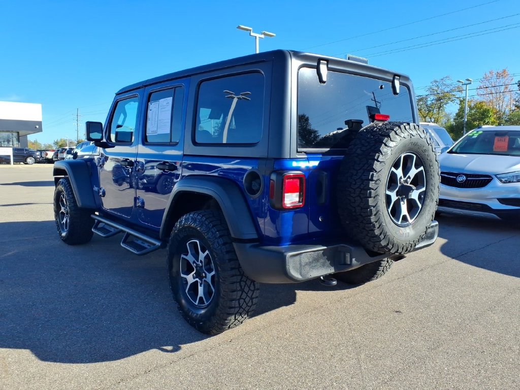 Used 2018 Jeep Wrangler Unlimited Sport S AWD/4WD image 7