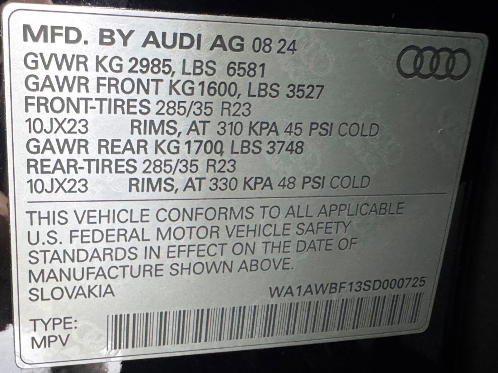 Used 2025 Audi SQ8 Premium Plus w/ 23" Wheel Package AWD/4WD image 19