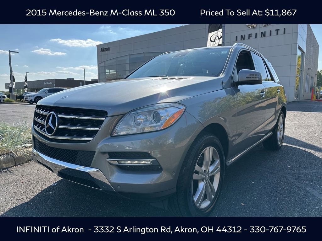 Used 2015 Mercedes-Benz ML 350 4MATIC
