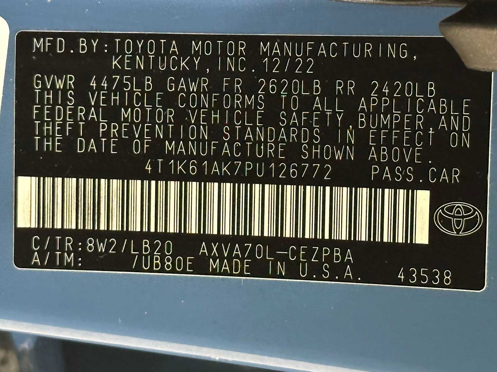 Used 2023 Toyota Camry XSE w/ Cold Weather Package FWD image 34