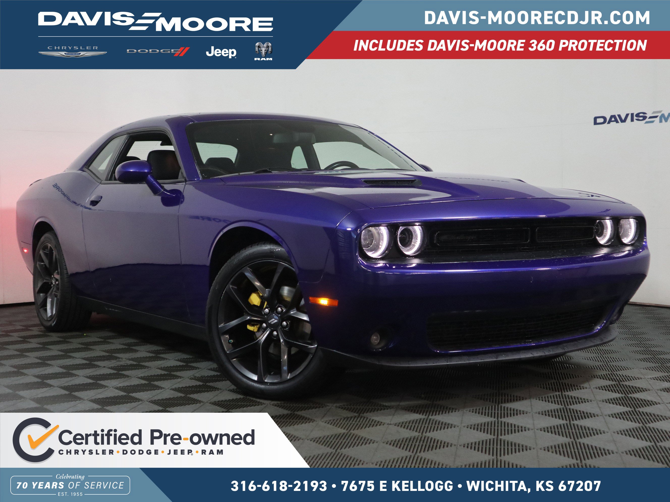 Used 2022 Dodge Challenger SXT w/ Blacktop Package