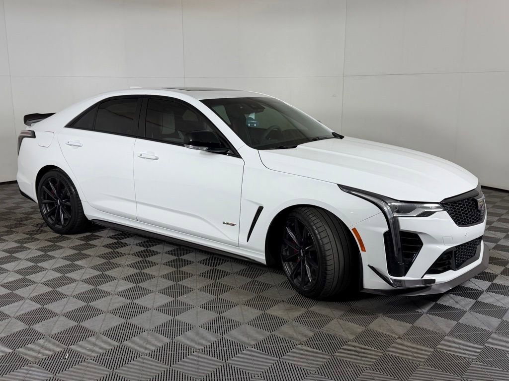 Used 2022 Cadillac CT4 V Blackwing w/ Carbon Fiber 1 Package RWD image 4