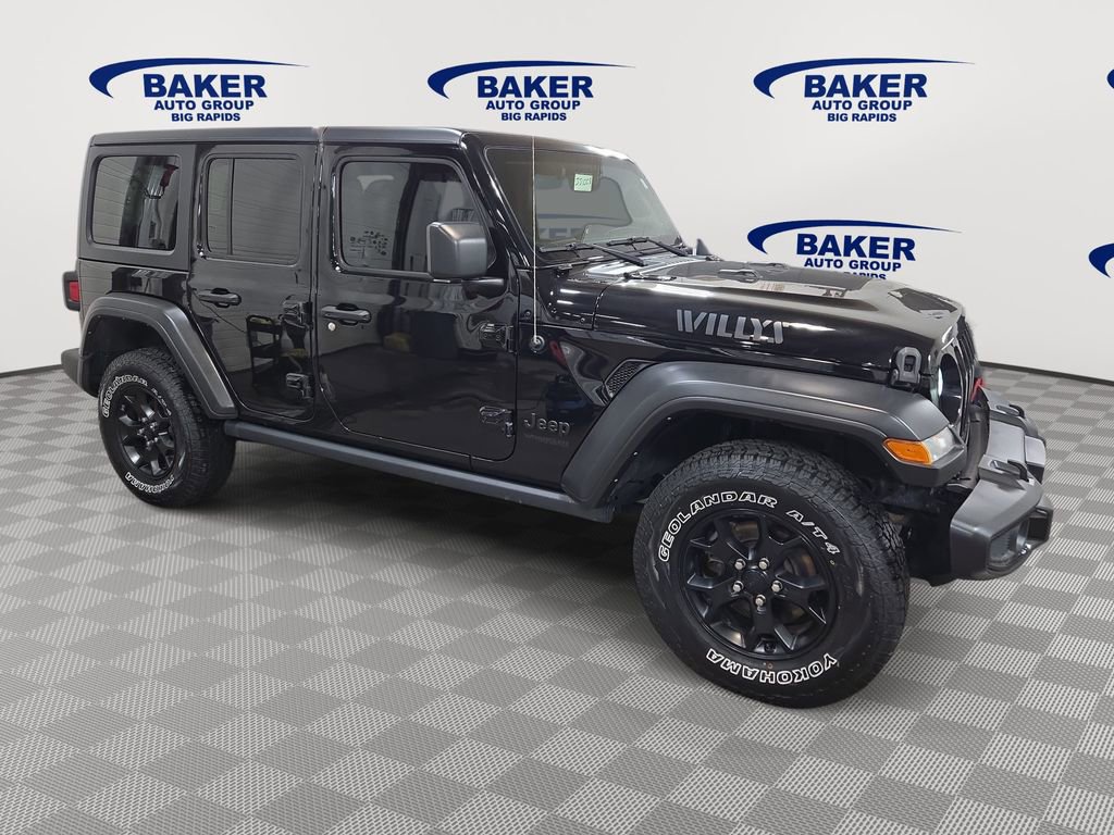 Used 2022 Jeep Wrangler Unlimited Willys image 2