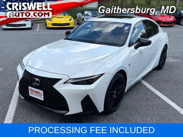 Used 2024 Lexus IS 350 F Sport w/ Blackout Package AWD/4WD image 1