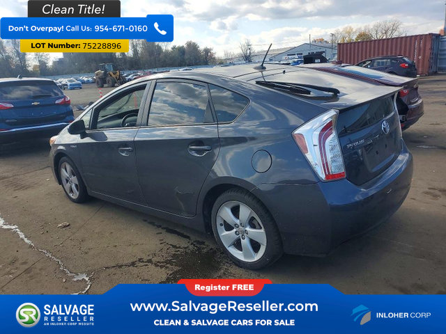 Used 2012 Toyota Prius Five w/ Advanced Technology Pkg FWD image 3