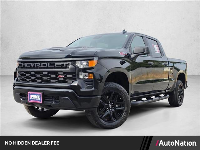 Certified 2025 Chevrolet Silverado 1500 Custom Trail Boss w/ Turbomax Blackout Package