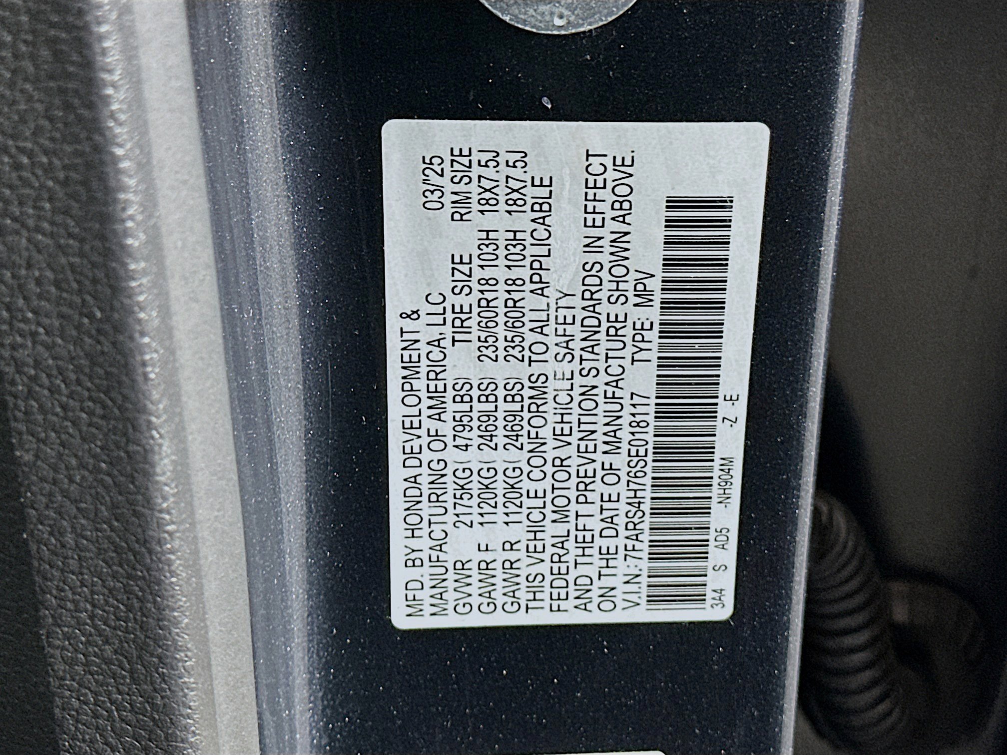 Used 2025 Honda CR-V EX-L image 12