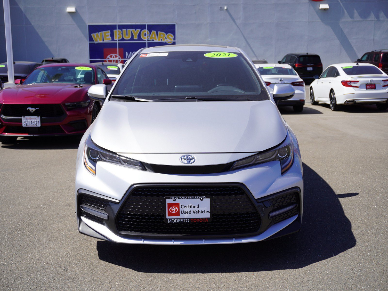 Used 2021 Toyota Corolla XSE w/ Carpet Mat Package (TMS) FWD image 6