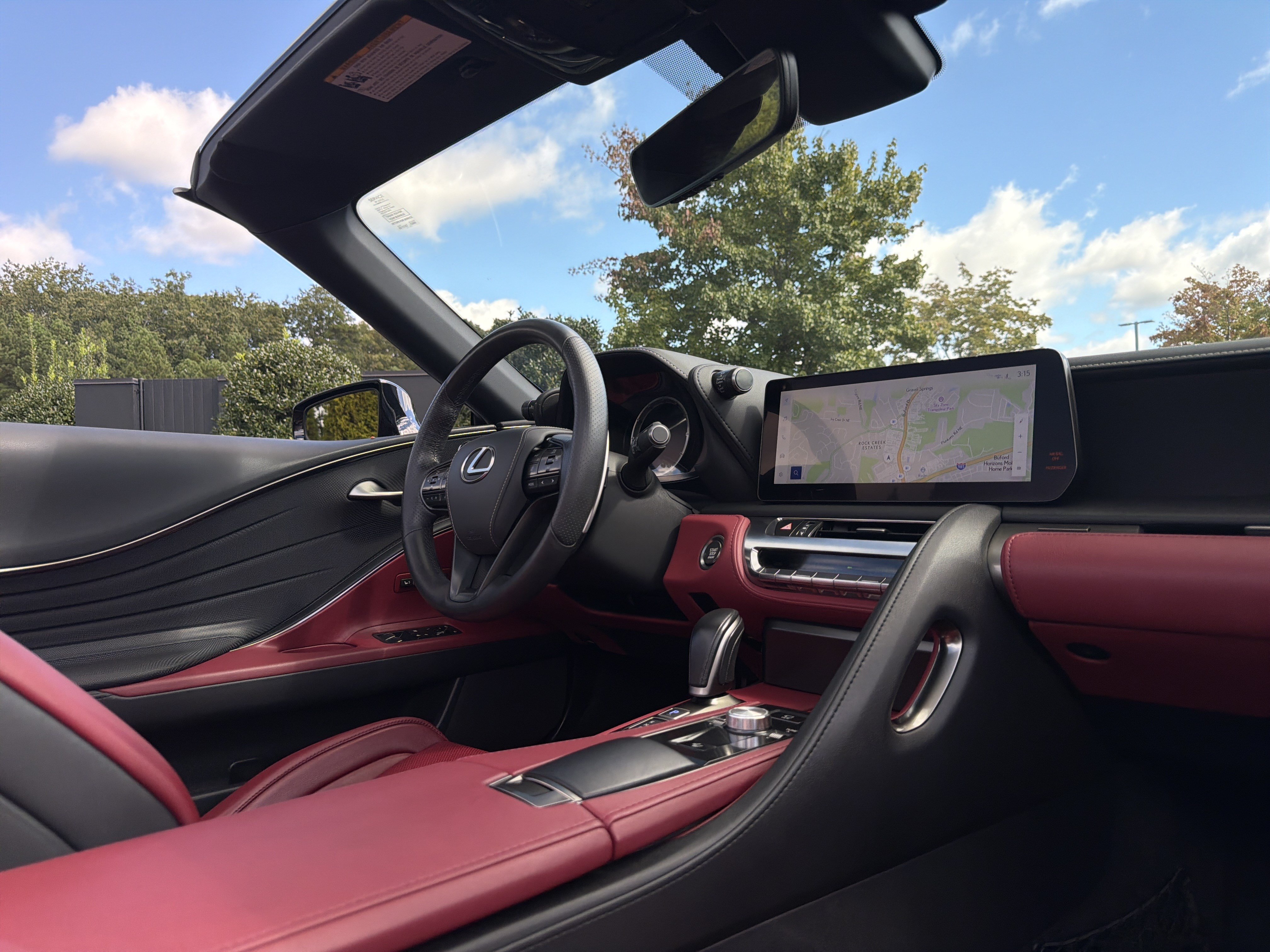 Used 2024 Lexus LC 500 Convertible w/ Touring Package RWD image 6