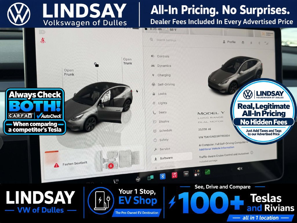 Used 2024 Tesla Model Y Long Range AWD/4WD image 21