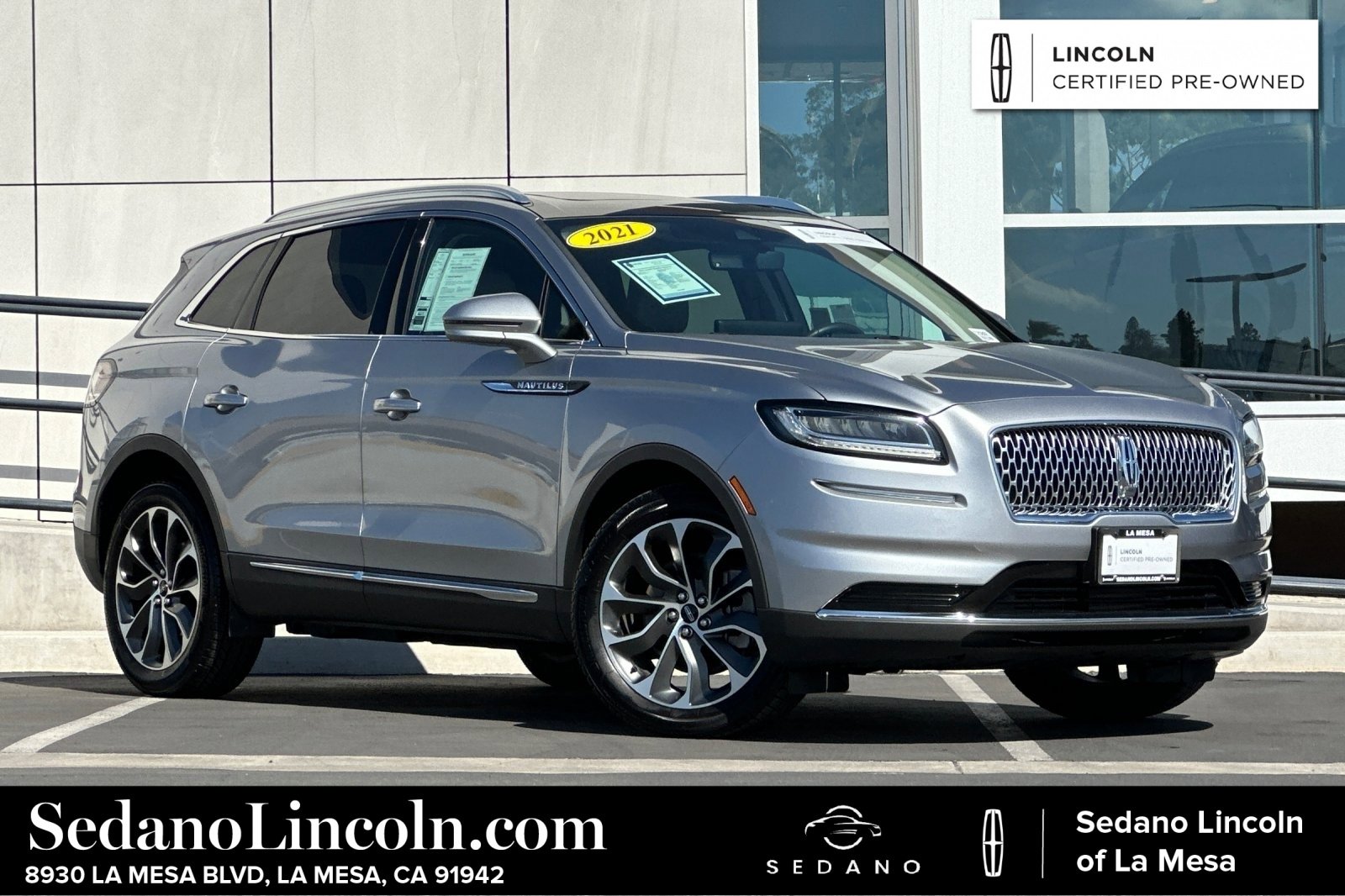 Used 2021 Lincoln Nautilus Reserve