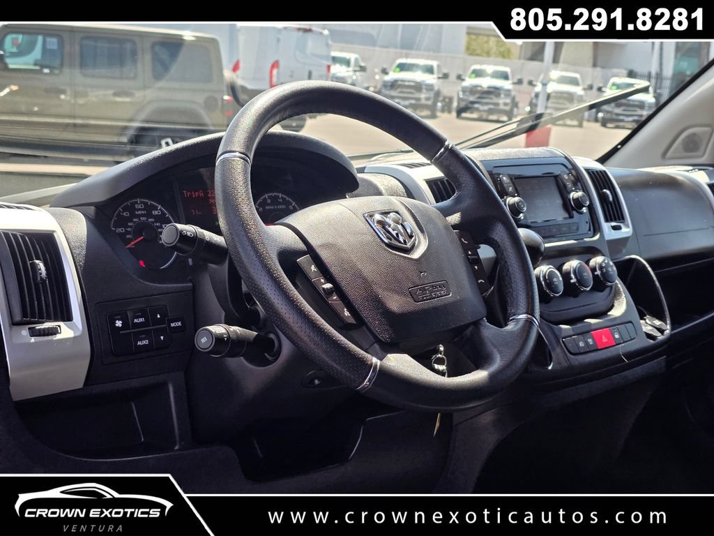 Used 2021 RAM ProMaster 3500 w/ RV Ready Prep Package FWD image 12