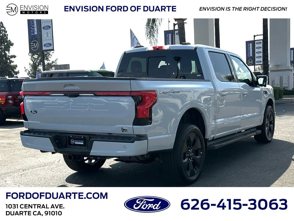 New 2025 Ford F150 Lightning Platinum w/ Dark Elements Package image 8