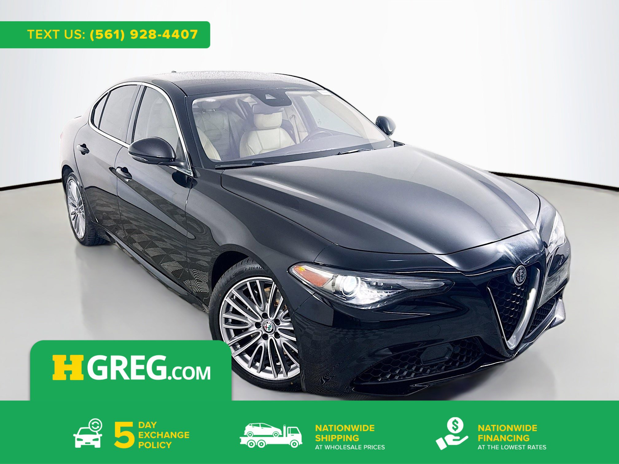 Used 2018 Alfa Romeo Giulia Ti w/ Quick Order Package 22Z Lusso image 1