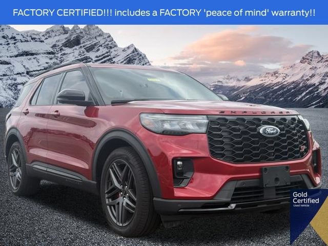 Certified 2025 Ford Explorer ST w/ Sun And Sound Package