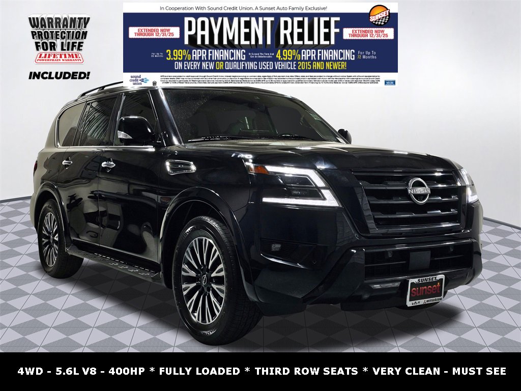 Used 2023 Nissan Armada SL w/ Midnight Edition Package