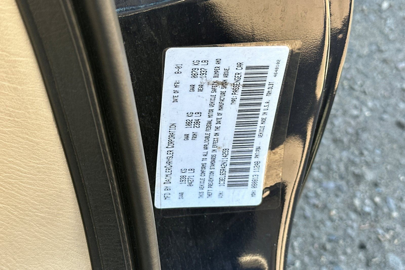 Used 2002 Chrysler Sebring Limited image 30