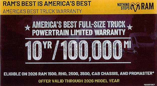 New 2026 RAM ProMaster 2500 w/ Quick Order Package 22G SLT FWD image 2