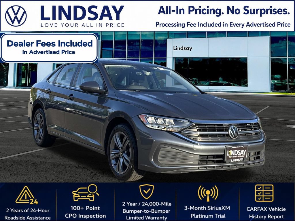 Certified 2023 Volkswagen Jetta SE w/ Panoramic Sunroof Package