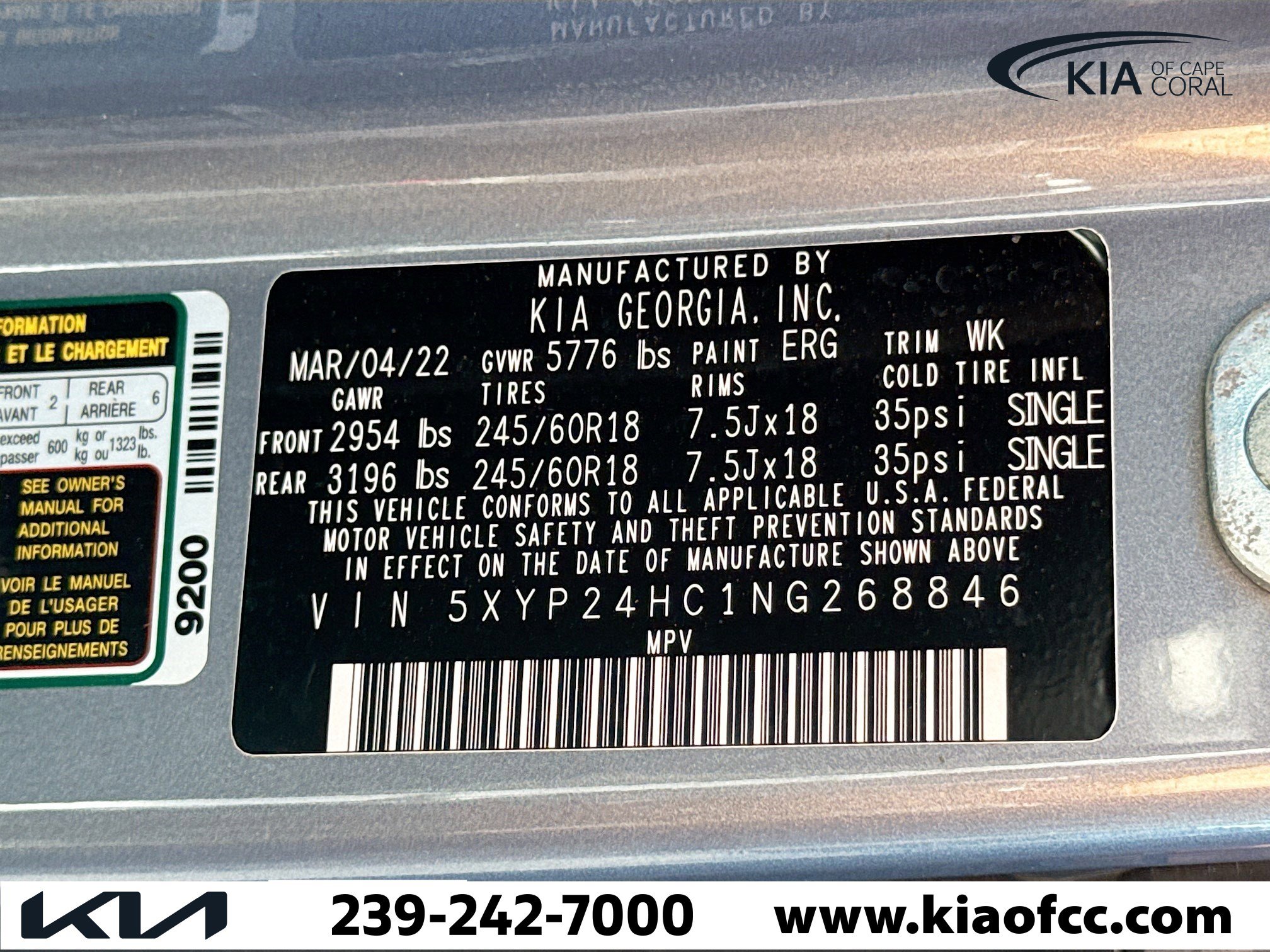 Used 2022 Kia Telluride LX image 44