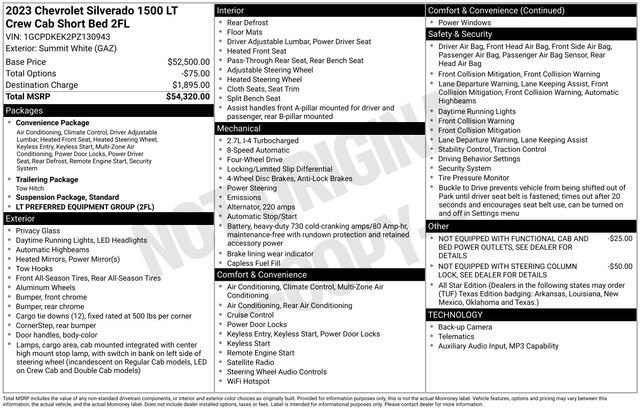 Used 2023 Chevrolet Silverado 1500 LT AWD/4WD image 15