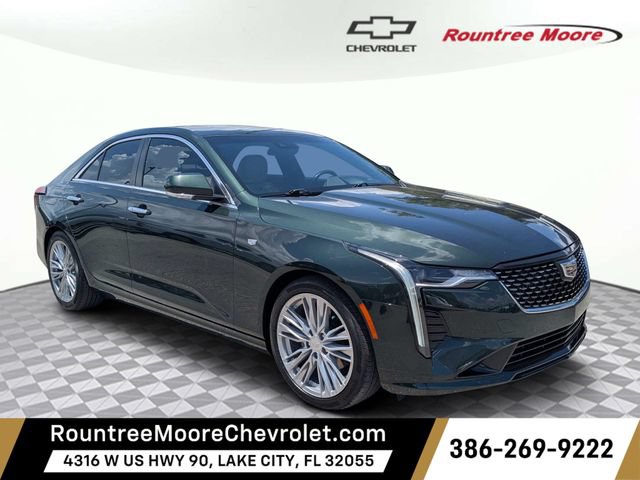 Used 2020 Cadillac CT4 Premium Luxury w/ Climate Package RWD image 1