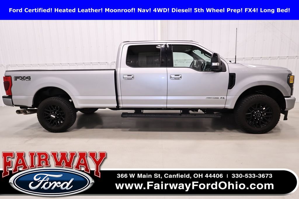 Certified 2022 Ford F250 Lariat w/ Black Appearance Package image 1