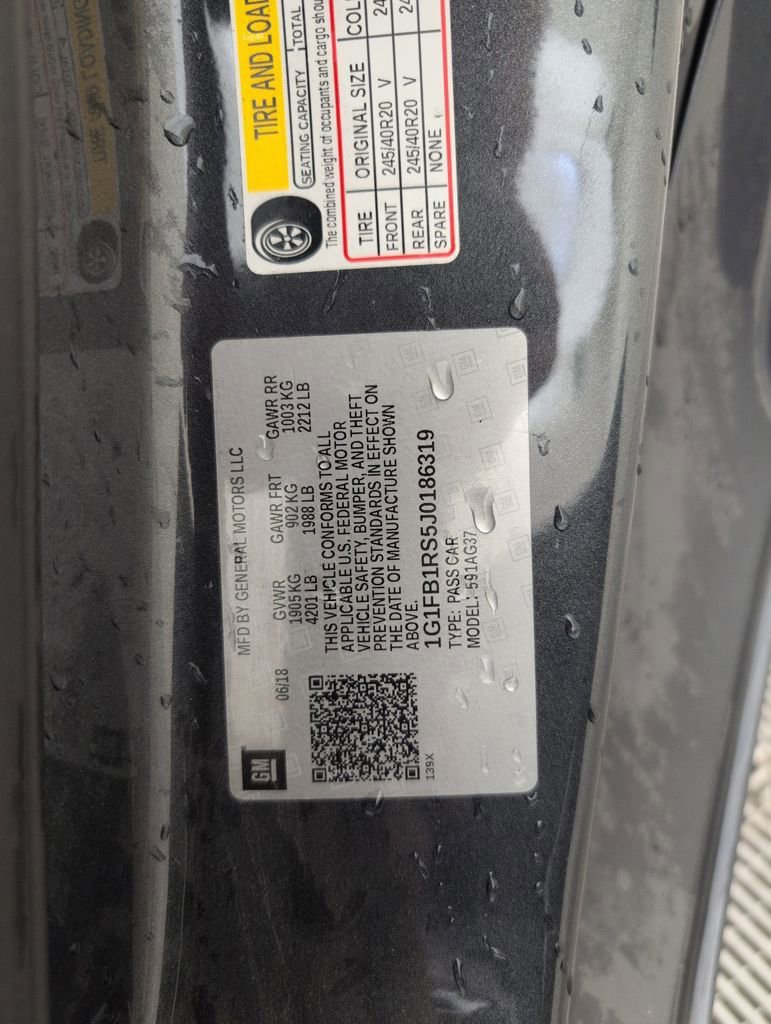 Used 2018 Chevrolet Camaro LT image 47