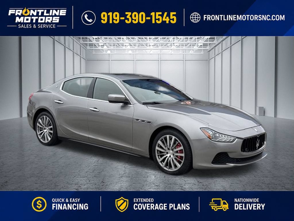 Used 2016 Maserati Ghibli S Q4 AWD/4WD image 1