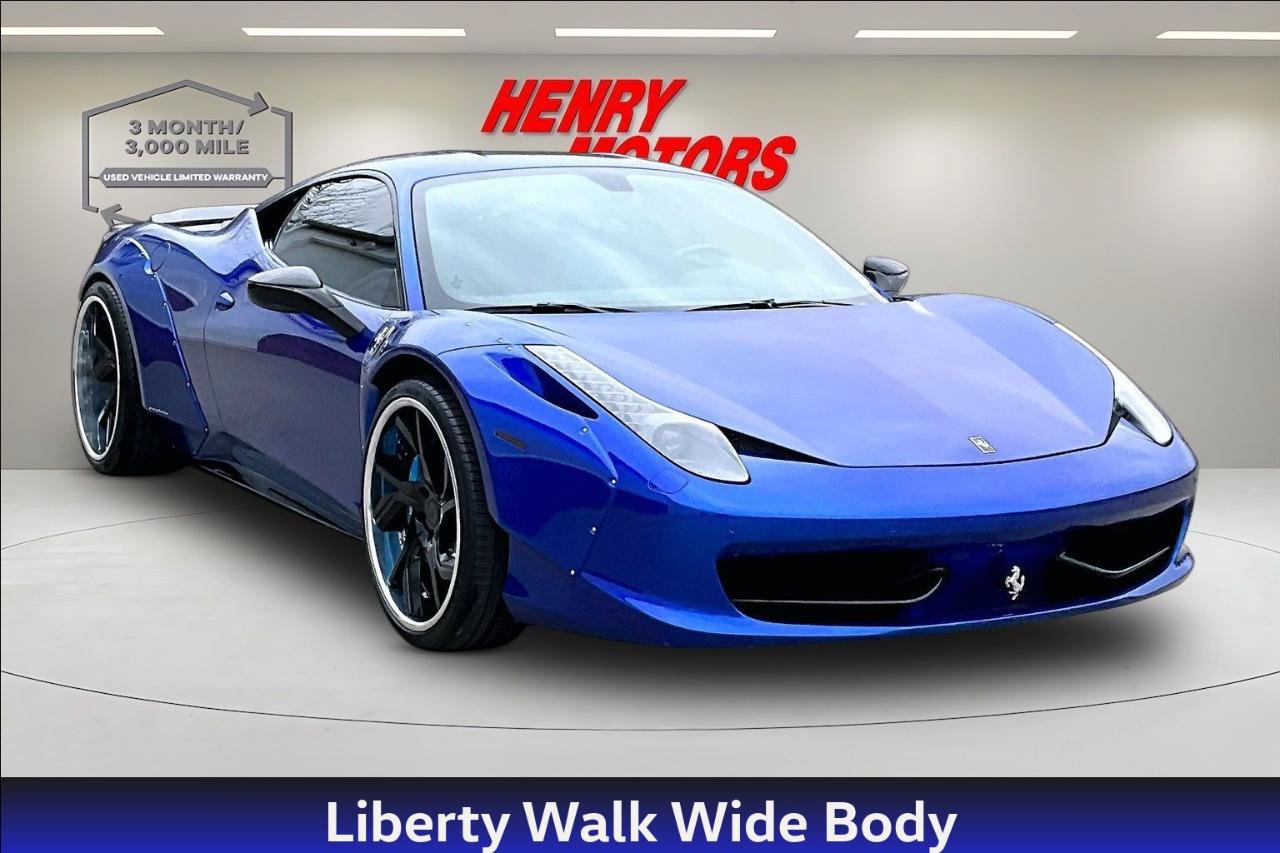 Used 2015 Ferrari 458 Italia Coupe