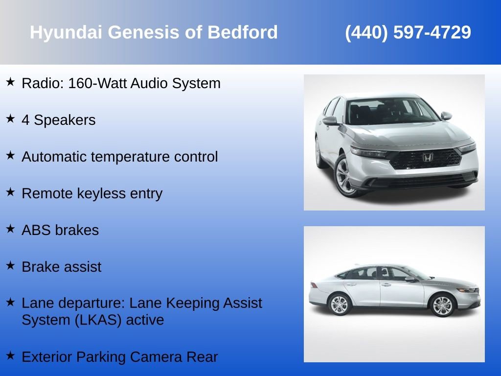 Used 2025 Honda Accord LX image 7