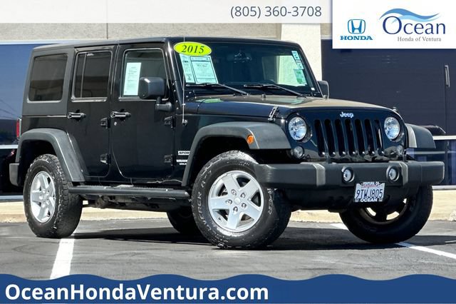 Used 2015 Jeep Wrangler Unlimited Sport w/ Quick Order Package 24S