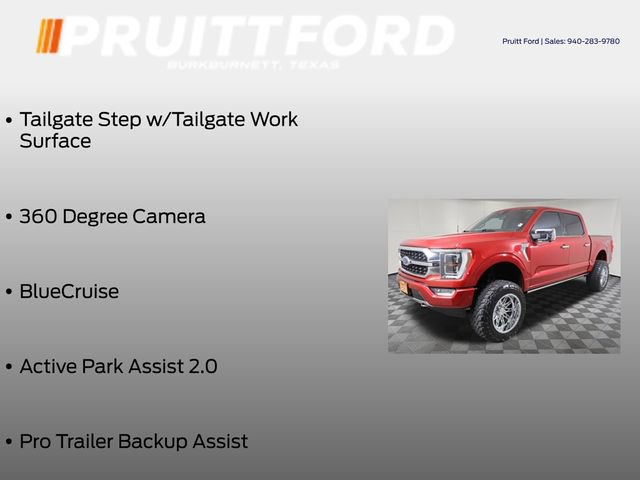 Used 2022 Ford F150 Platinum w/ Equipment Group 701A High AWD/4WD image 25