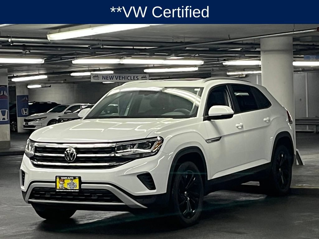 Used 2023 Volkswagen Atlas Cross Sport SE w/ Panoramic Sunroof Package AWD/4WD image 3