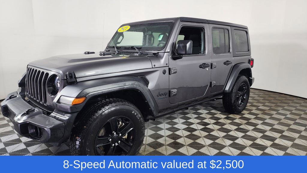 Used 2021 Jeep Wrangler Unlimited Sport image 3
