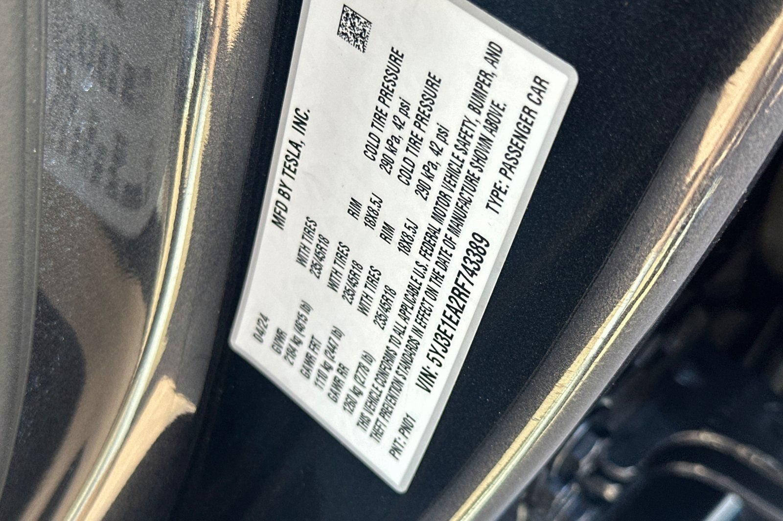 Used 2024 Tesla Model 3 Standard Range RWD image 33