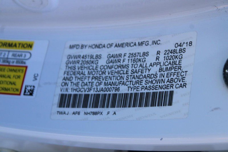 Used 2018 Honda Accord Sedan image 18