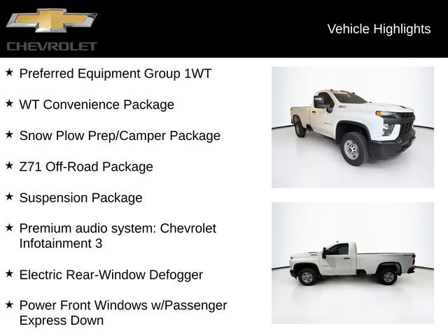 Certified 2022 Chevrolet Silverado 2500 W/T w/ WT Convenience Package image 5