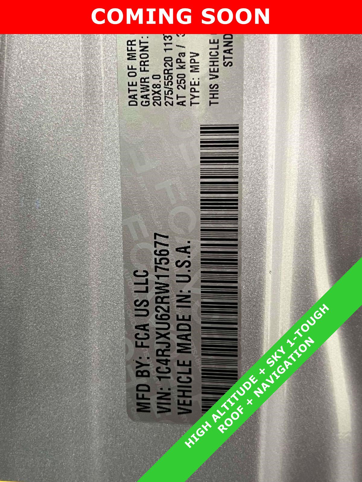 Certified 2024 Jeep Wrangler High Altitude AWD/4WD image 31