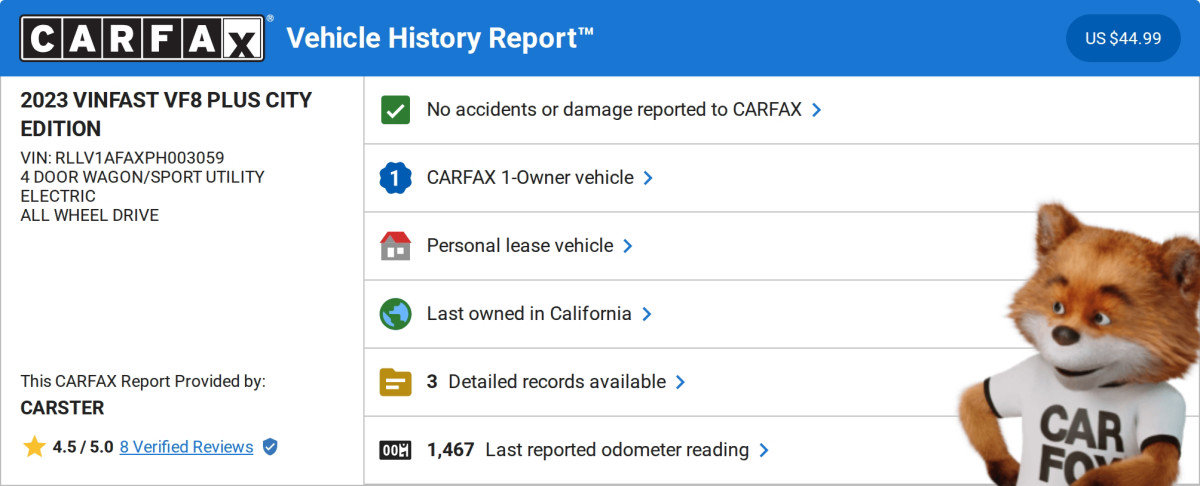 Used 2023 VinFast VF 8 Plus image 14