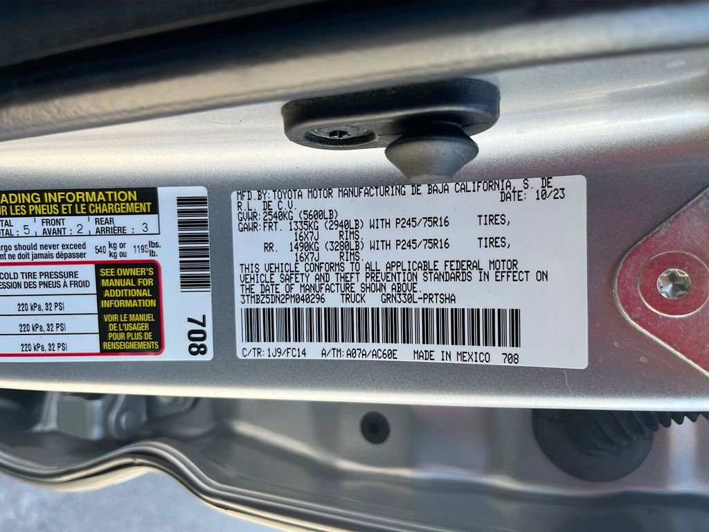 Used 2023 Toyota Tacoma SR5 RWD image 30
