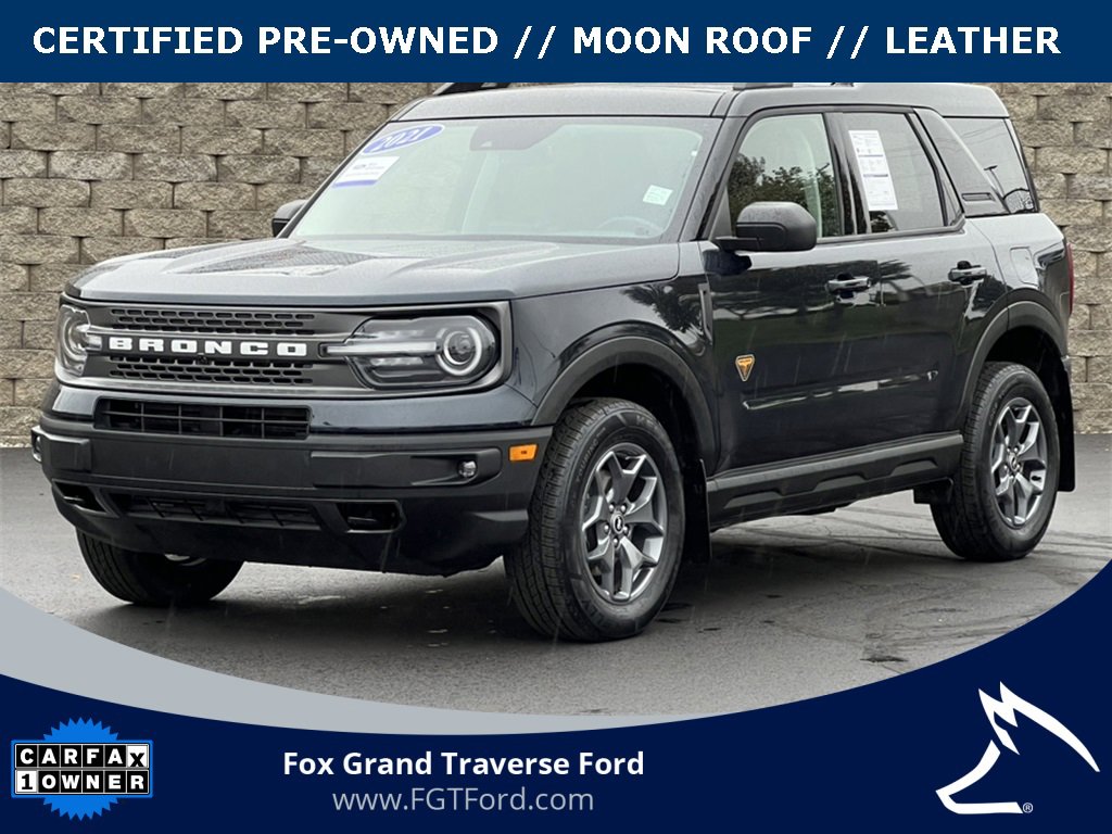 Certified 2021 Ford Bronco Sport Badlands w/ Badlands Package