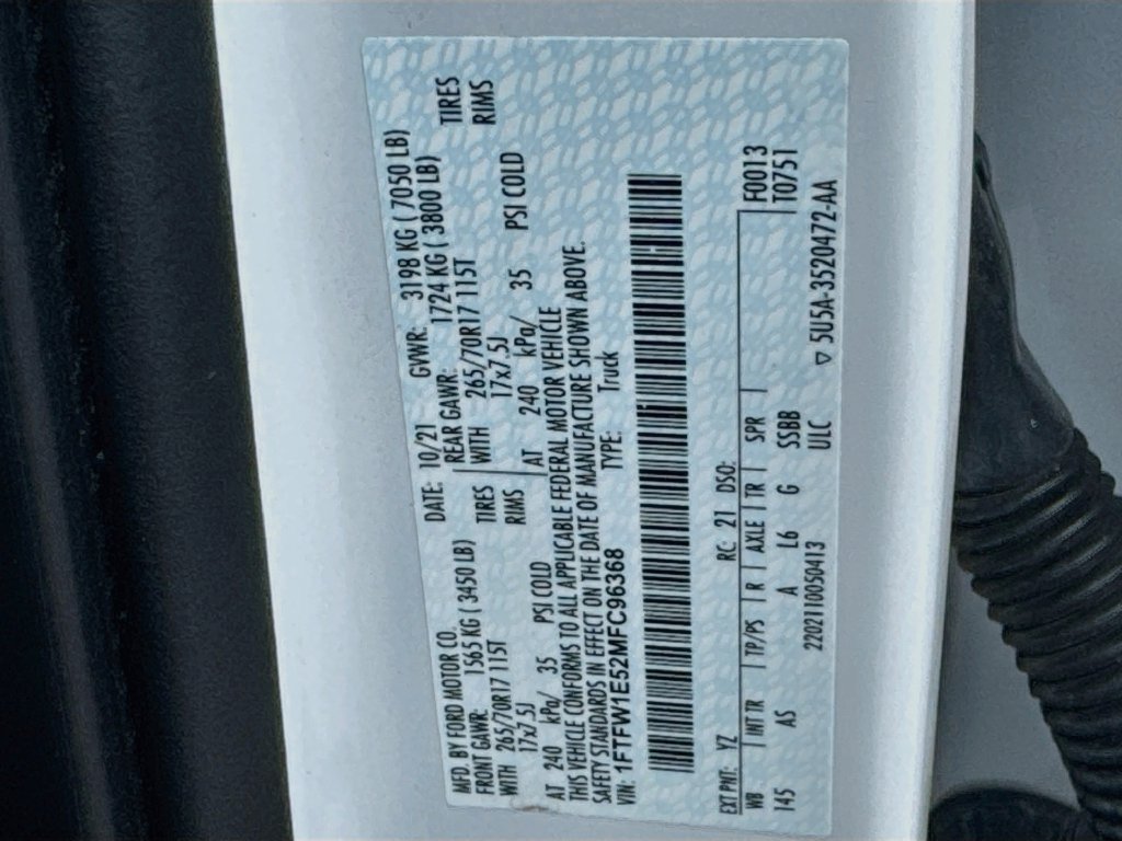 Used 2021 Ford F150 XL w/ Equipment Group 101A High AWD/4WD image 24